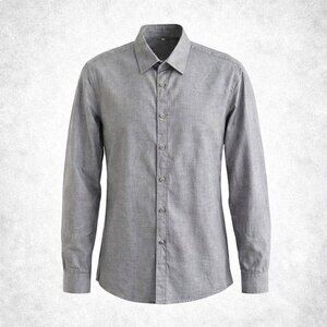 Paul Jones Men’s Long Sleeve Slim Fit Dress Shirt L